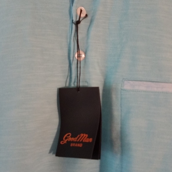 Good Man brand blue polo shirt - Picture 2 of 4